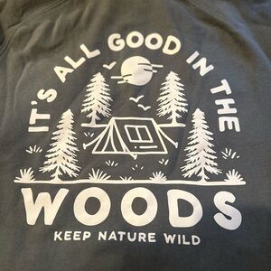Keep Nature Wild Gray Women's Hoodie